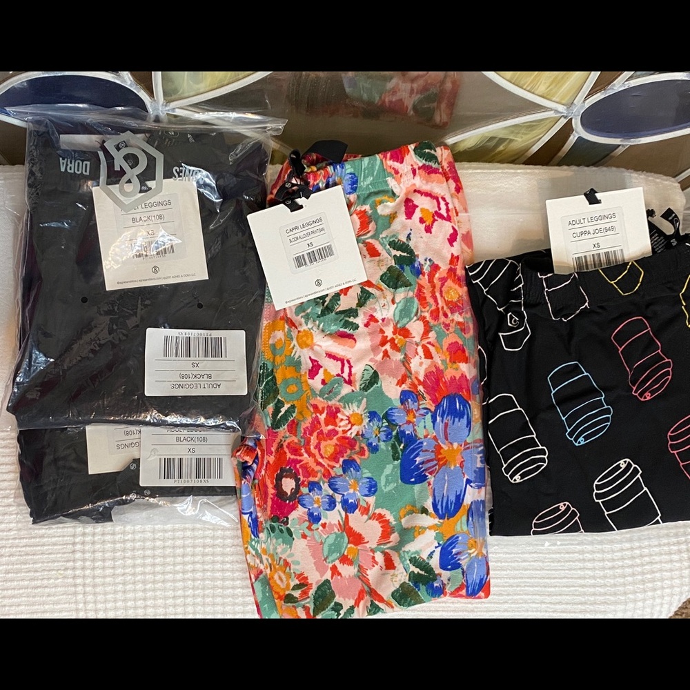 XS Leggings & Capri Bundle